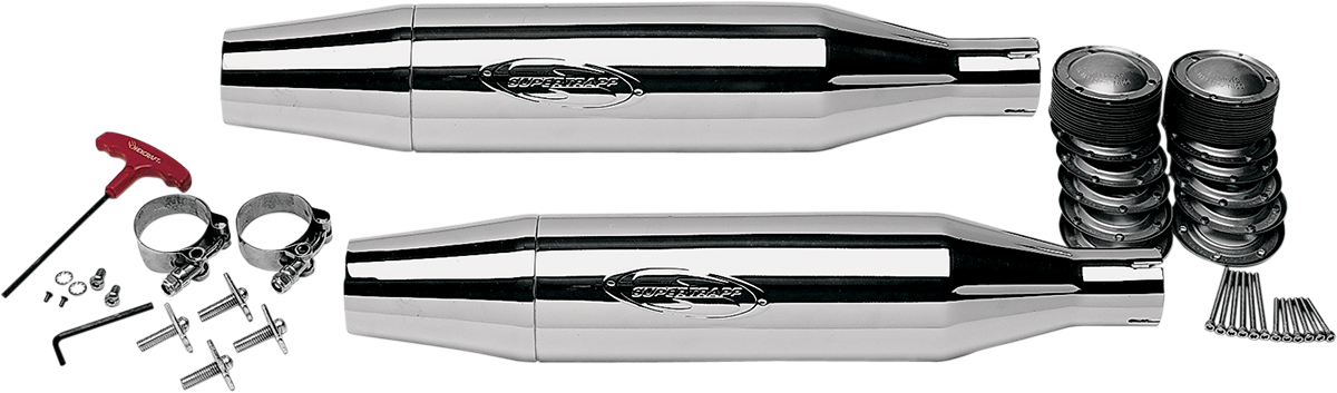 SUPERTRAPP Mufflers - Tapered 628-78088