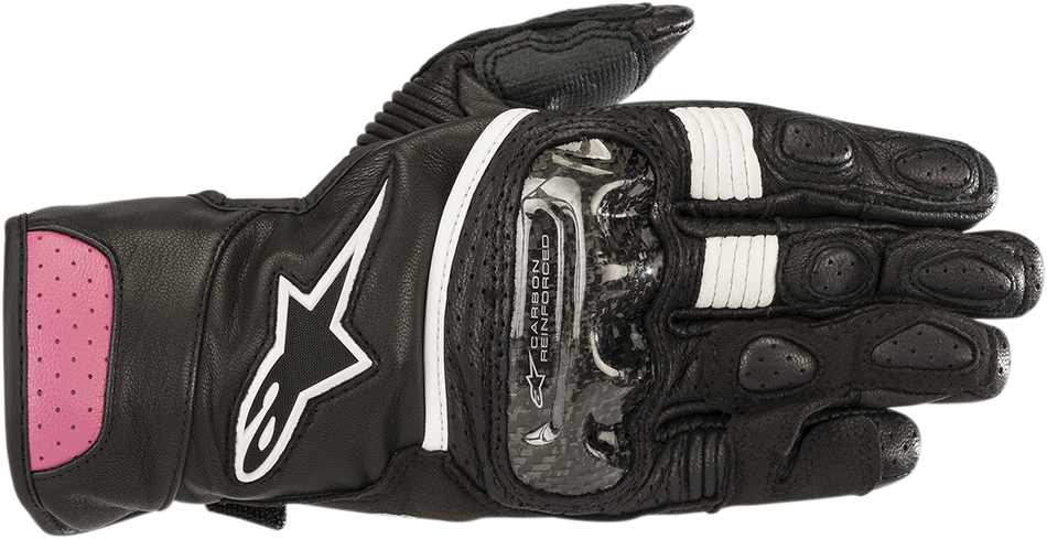 ALPINESTARS Stella SP-2 V2 Gloves - Black/Fuchsia - Large 3518218-1039-L