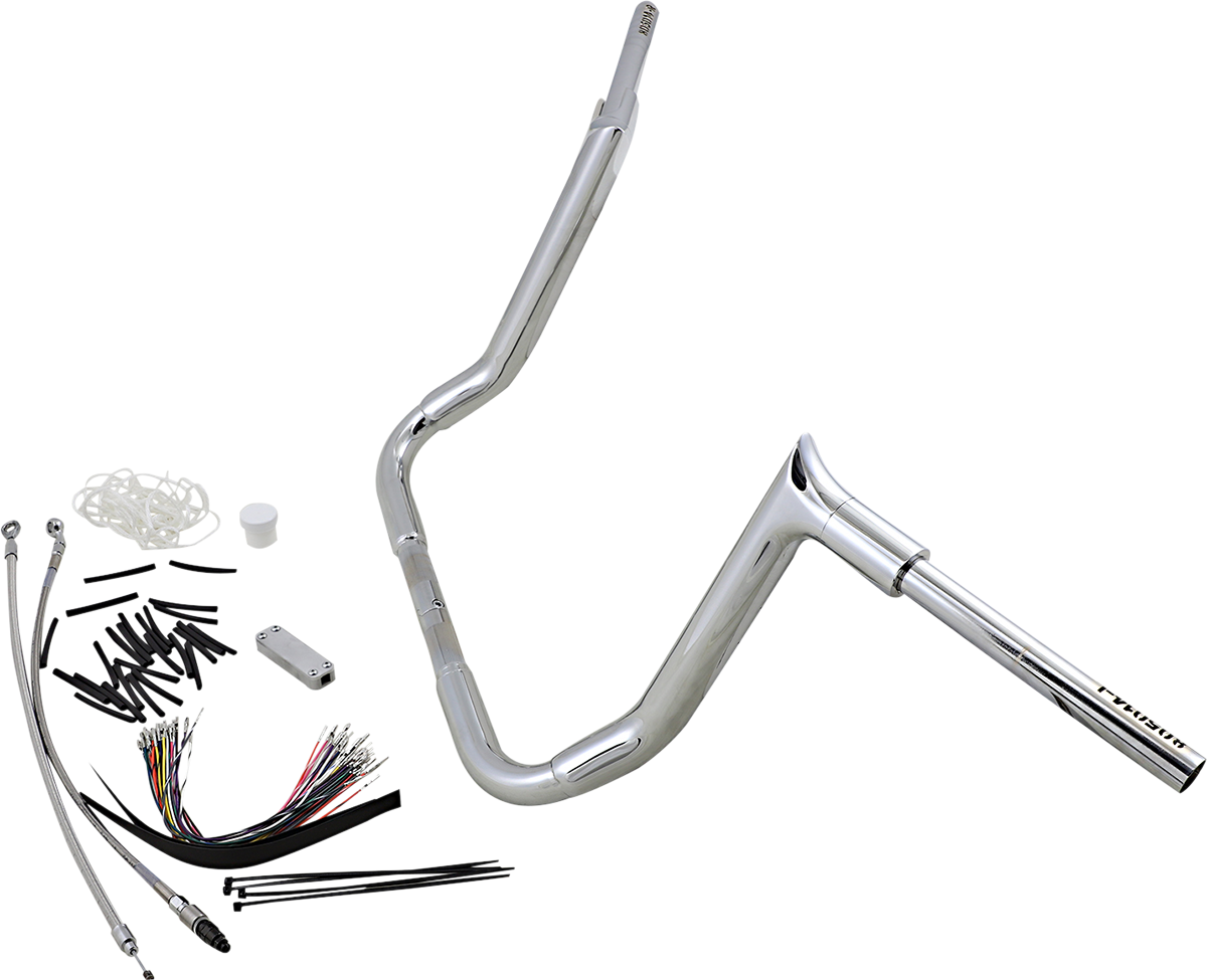 FAT BAGGERS INC. Handlebar Kit - Pointed Top - 14" - Chrome 809114