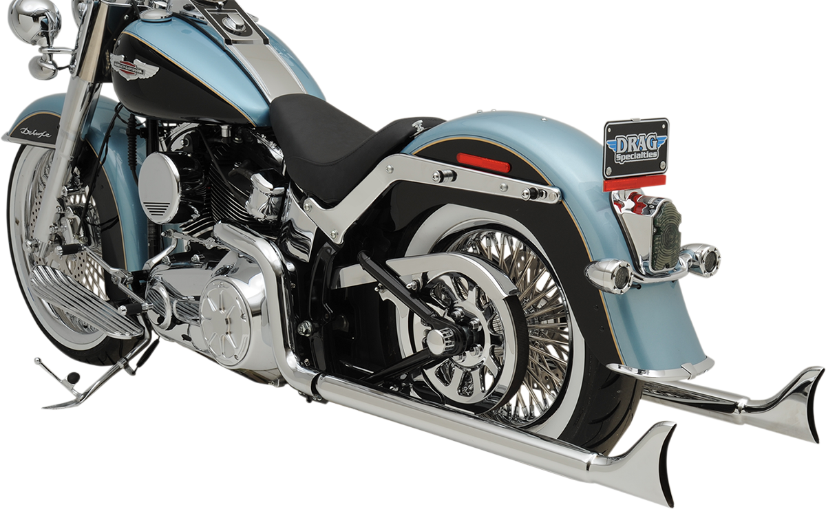 BASSANI XHAUST Fishtail Exhaust - 36" - Softail 1S46E-36