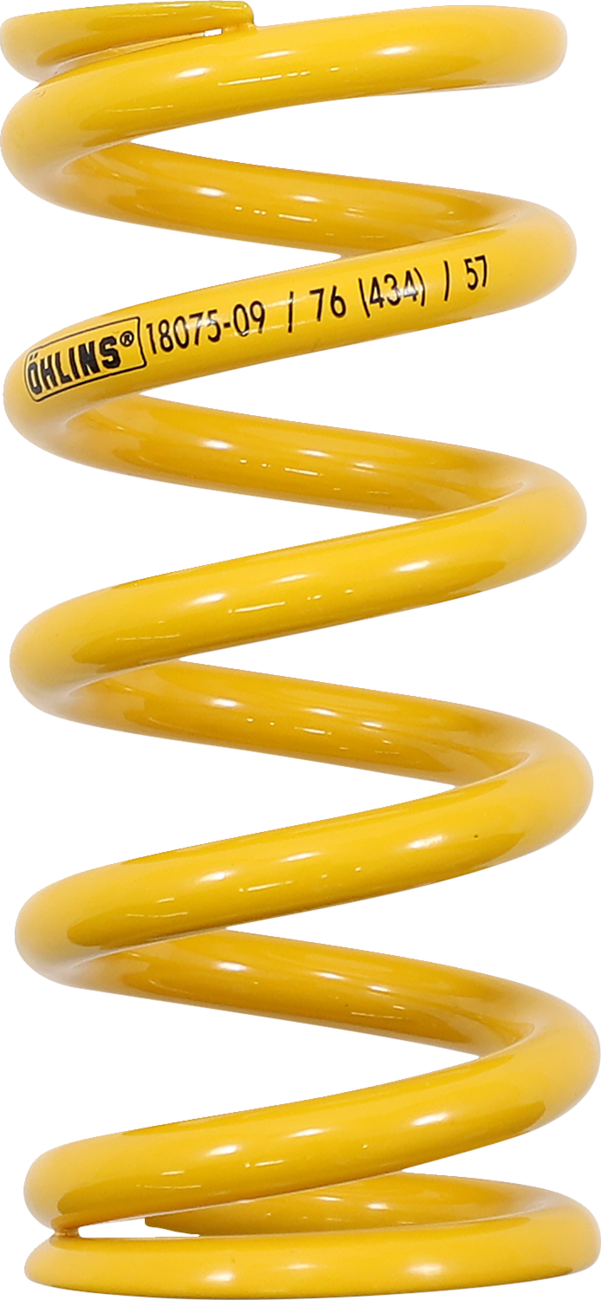 OHLINS-BICYCLE Shock Spring - 434 lb 18075-09