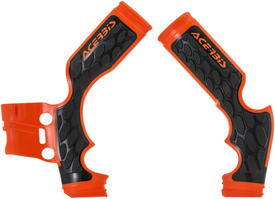 ACERBIS X-Grip Frame Guards - '16 Orange/Black 2688765225