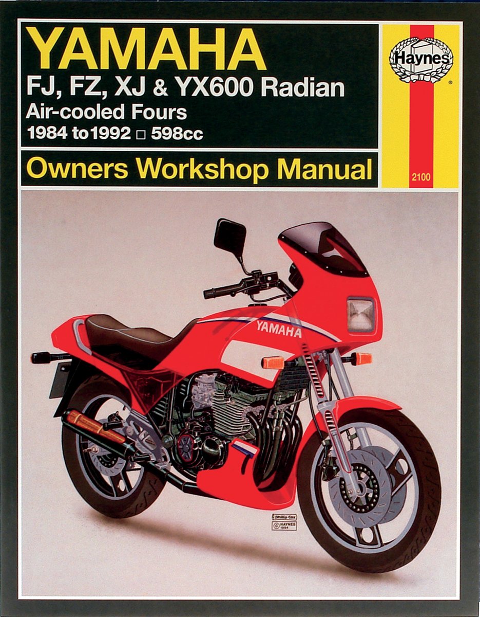 HAYNES Manual - Yamaha FZ & YX RAD600 M2100