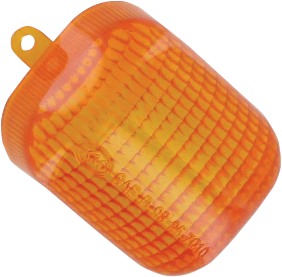 K&S TECHNOLOGIES Replacement Turn Signal Lens - Amber 25-7010A