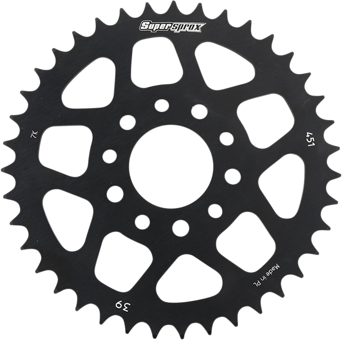 SUPERSPROX Rear Sprocket - Black - KTM - 39 Tooth RAL-451-39-BLK