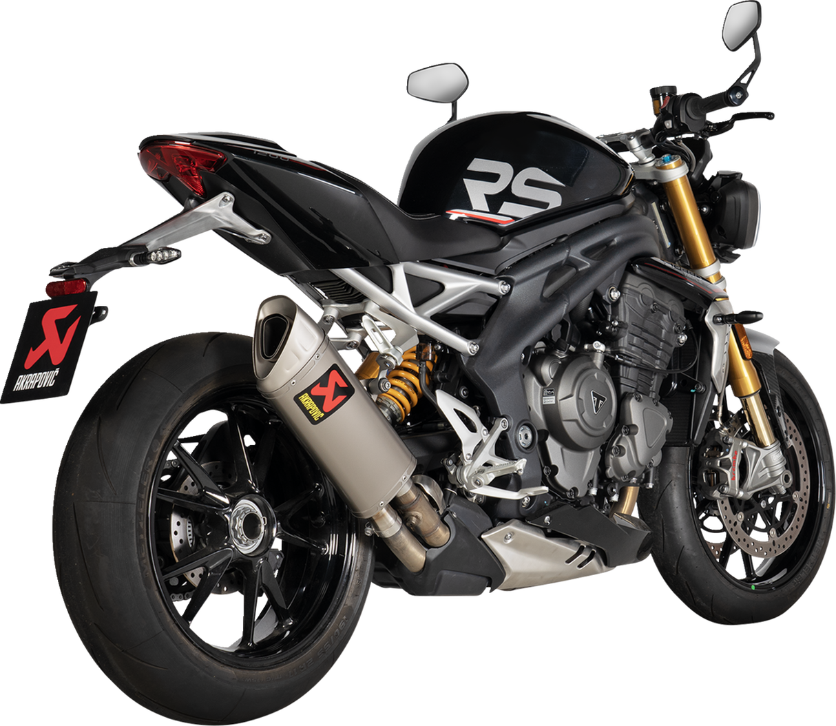 AKRAPOVIC Slip-On Line Muffler - Titanium Speed Triple 1200 2021-2023  S-T12SO5-HAPXLT 1811-4430