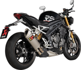 AKRAPOVIC Slip-On Line Muffler - Titanium Speed Triple 1200 2021-2023  S-T12SO5-HAPXLT 1811-4430