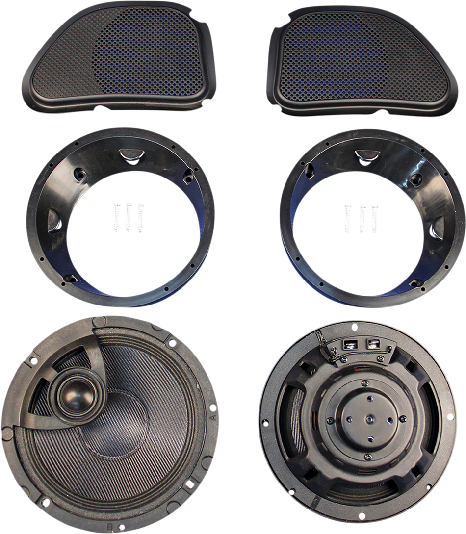 J & M Speaker Kit - Fairing - '98-'13 FLTR HR13-6582TW-XRP