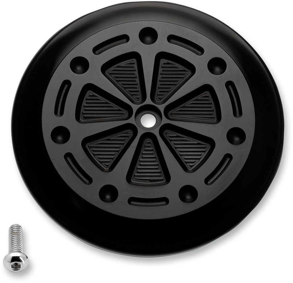 JOKER MACHINE Techno Air Cleaner Cover - Black 02-223-1