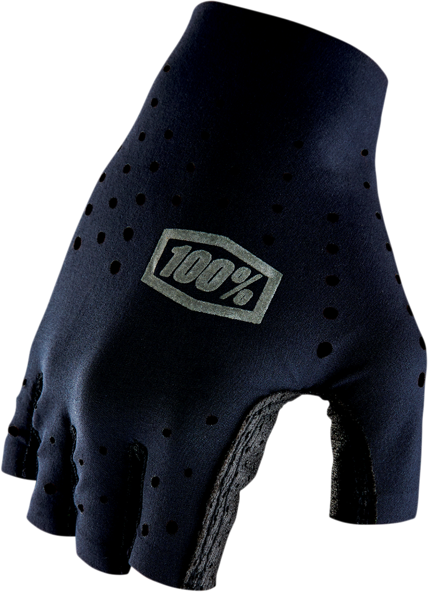 100% Sling Short Finger Gloves - Black - Medium 10021-00001