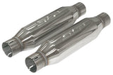 SLP Exhaust LoudMouth 2.5in Inlet / Outlet Bullet-Type Resonator 31062