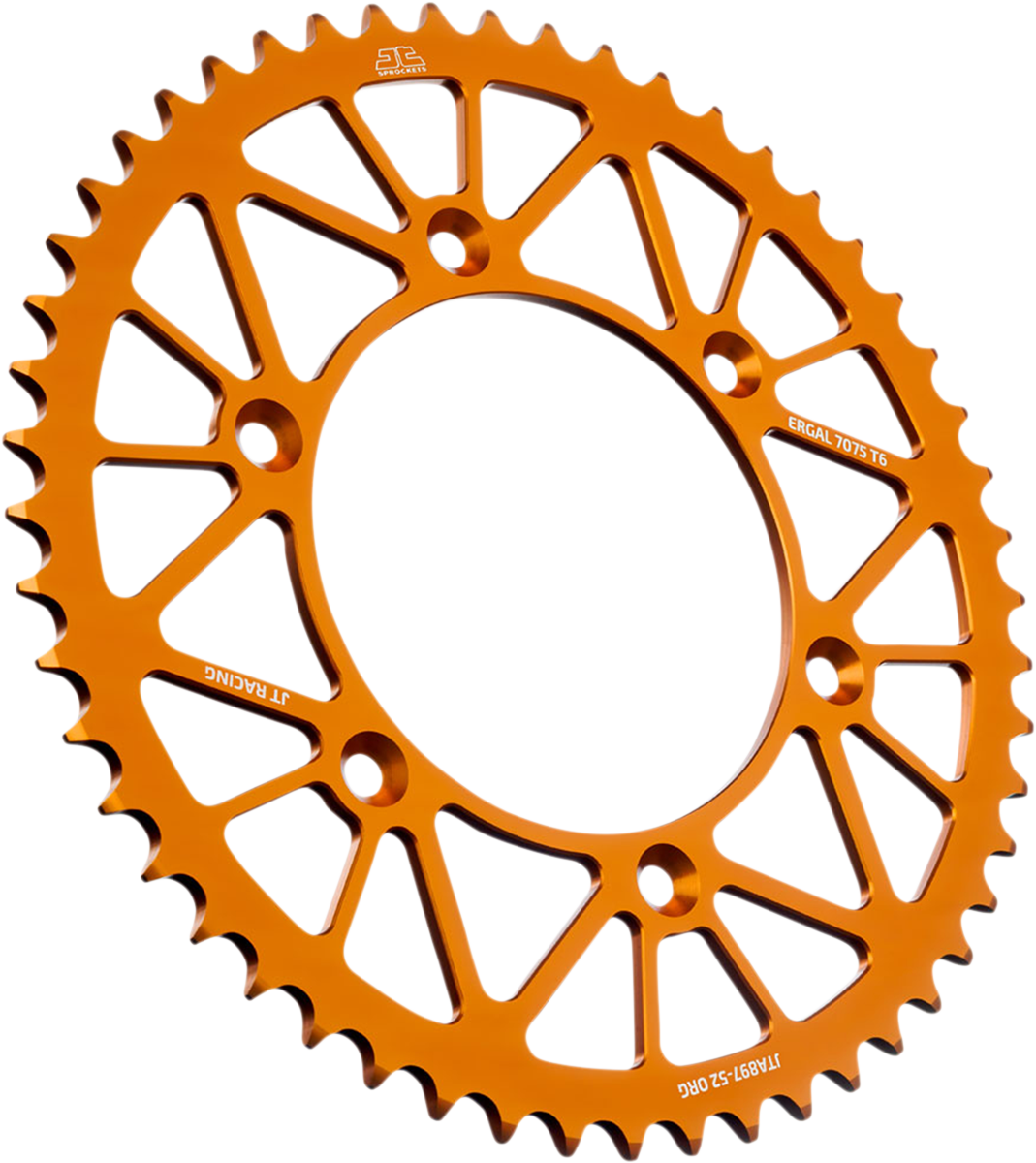 JT SPROCKETS Rear Sprocket - Orange - 52-Tooth JTA897.52ORG