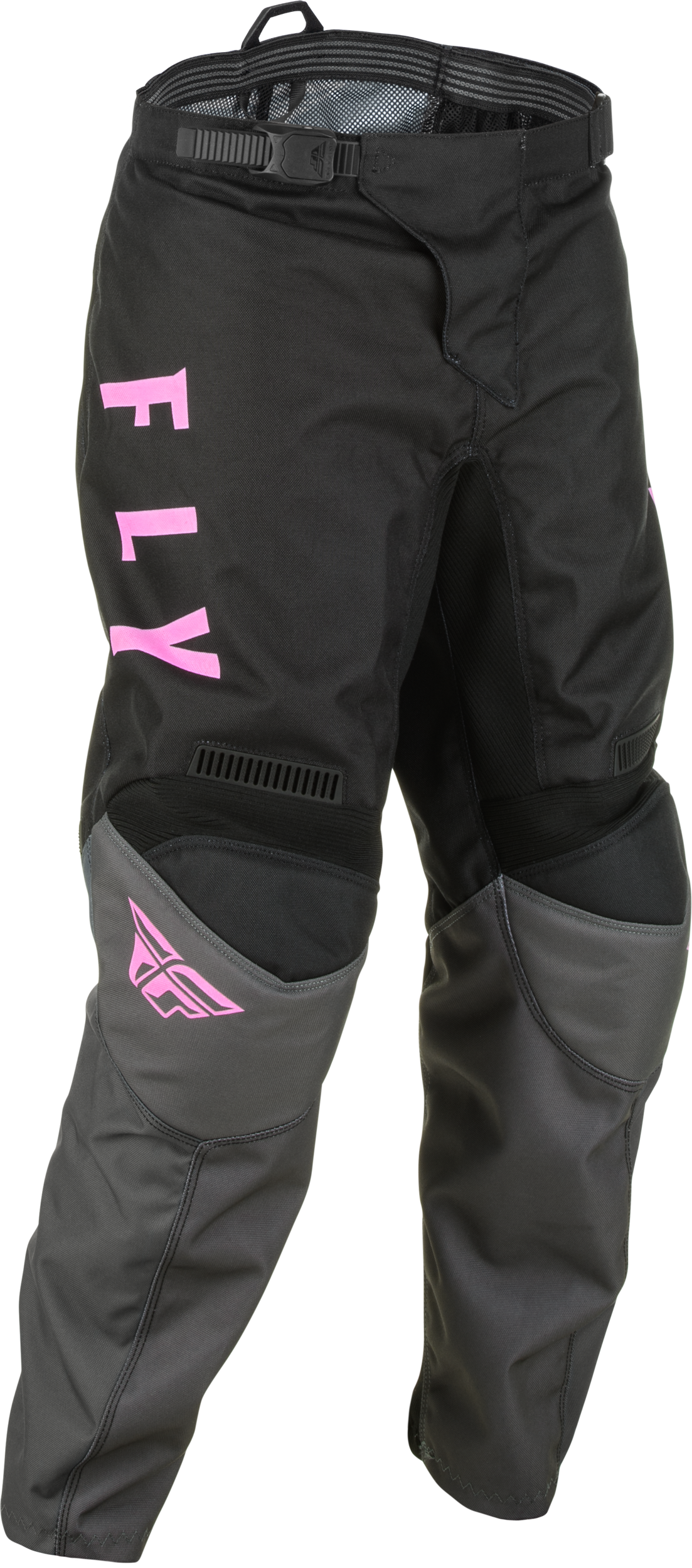 FLY RACING Youth F-16 Pants Grey/Black/Pink Sz 26 375-83126