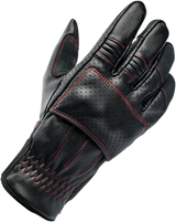 BILTWELL Borrego Gloves - Redline - Large 1506-0108-304