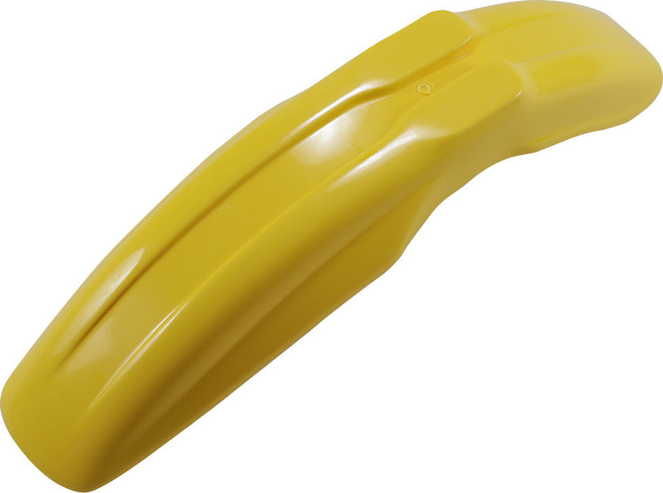 UFO Universal Supermoto Front Fender - Dark Yellow PA01027-101