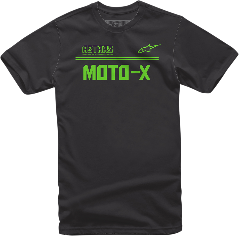 ALPINESTARS Moto X T-Shirt - Black/Green - Large 1213720241060L