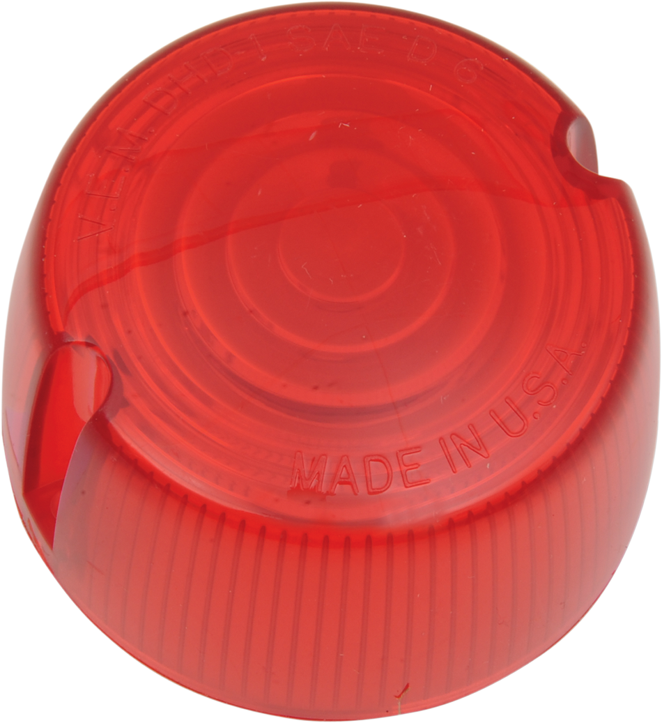 CHRIS PRODUCTS Turn Signal Lens - '73-'84 FX - Red DHD1R