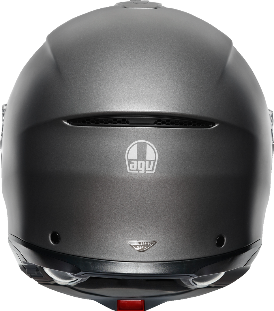 AGV Tourmodular Helmet - Luna Matte Gray - Large 201251F4OY00514