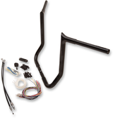 FAT BAGGERS INC. Handlebar Kit - Pointed Top - 16" - Black 909116-B