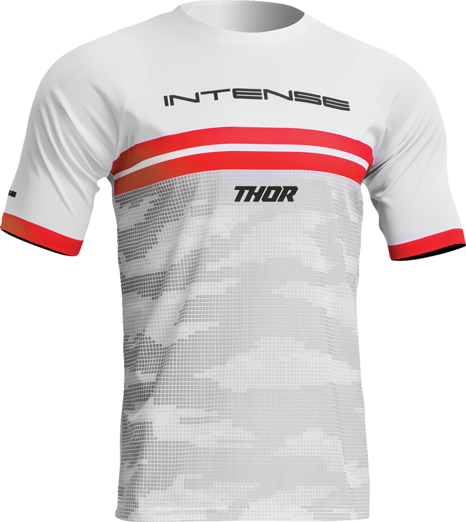 THOR Intense Assist Decoy Jersey - Short-Sleeve - White/Camo - Small 5020-0199