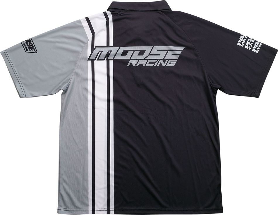 MOOSE RACING Moose Pit Shirt - Black - Large 3040-3036