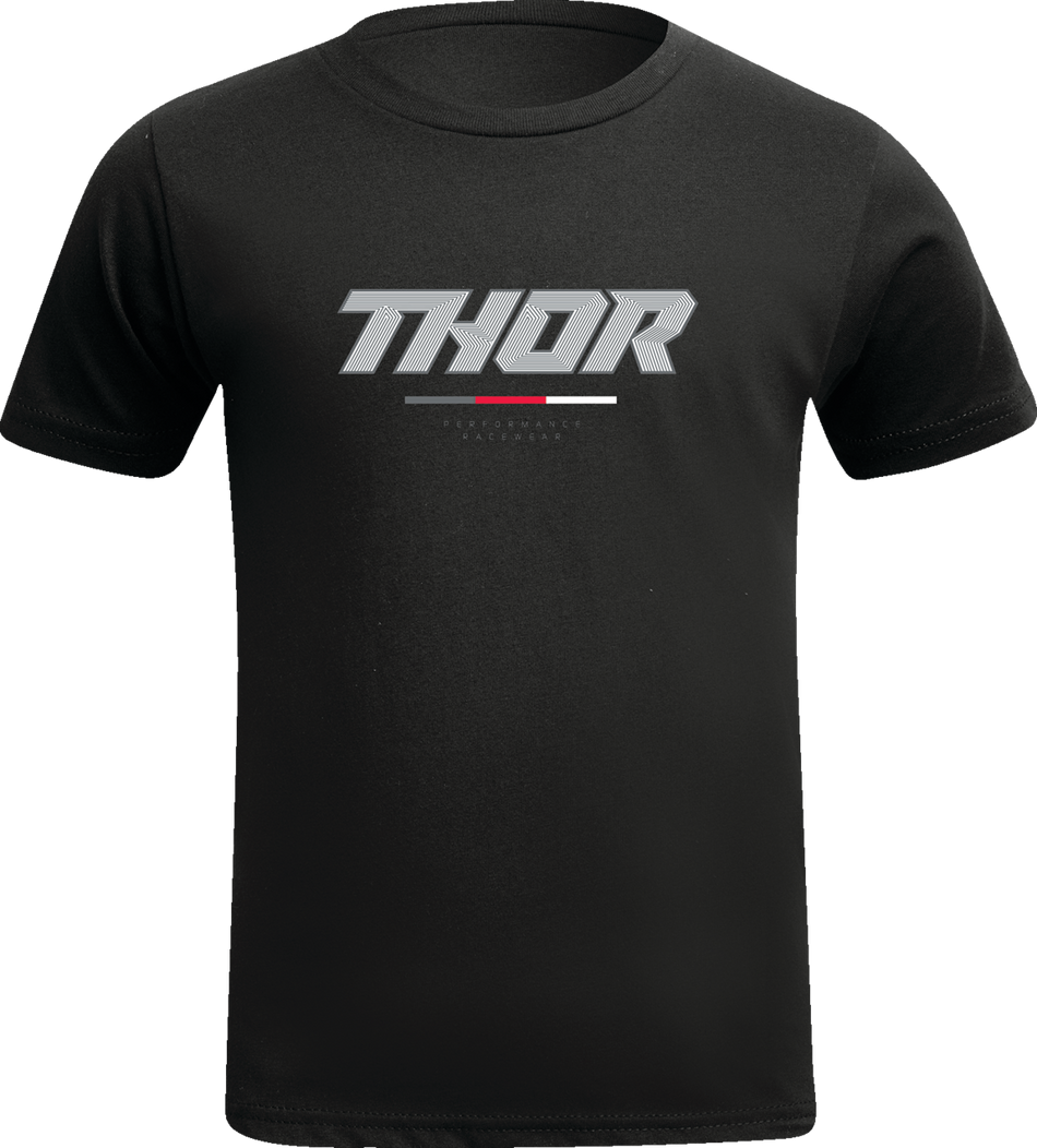 THOR Youth Corpo T-Shirt - Black - Medium 3032-3614