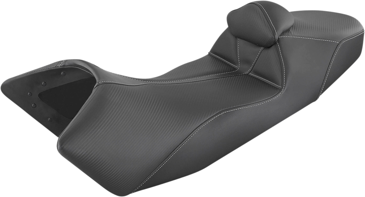 SADDLEMEN Adventure Tour Seat - Standard - Lumbar Backrest - Black - KTM '13-'19 0810-KT11BR