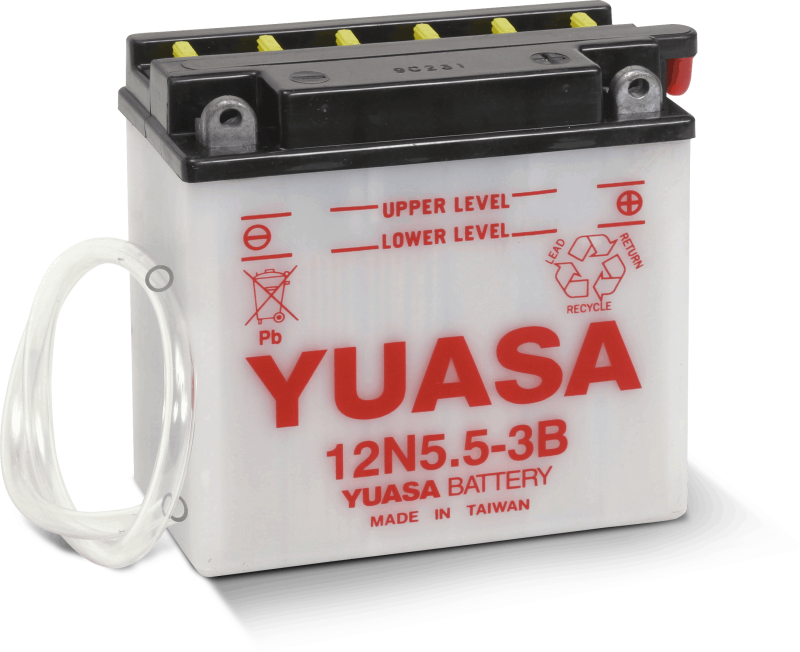 Yuasa 12N5.5-3B Conventional 12 Volt Battery YUAM2255B