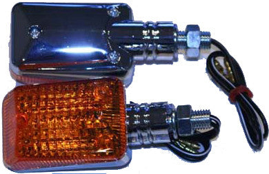 K&SUniversal Signal Lights Chrome W/Amber Lens25-7502