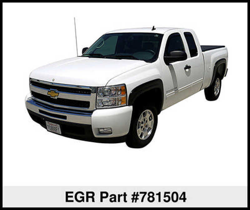 EGR 07-13 Chev Silverado 6-8ft Bed OEM Look Fender Flares - Set (781504) 781504