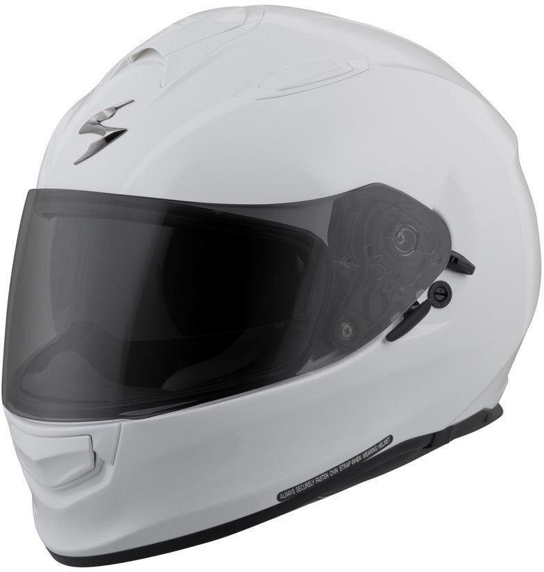SCORPION EXO Exo-T510 Full-Face Helmet Gloss White Lg T51-0055