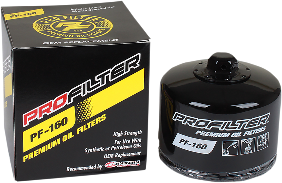 Filtro de aceite de repuesto PRO FILTER PF-160 