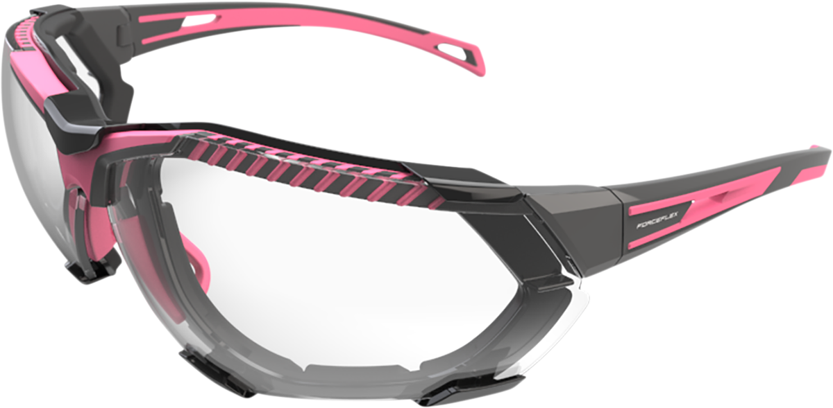 FORCEFLEX FF4 Sunglasses - Foam - Gray/Pink - Clear FF4-04064-041