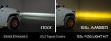 Diode Dynamics 2022 Toyota Tundra SS6 LED Fog Light Kit - White Wide DD7418