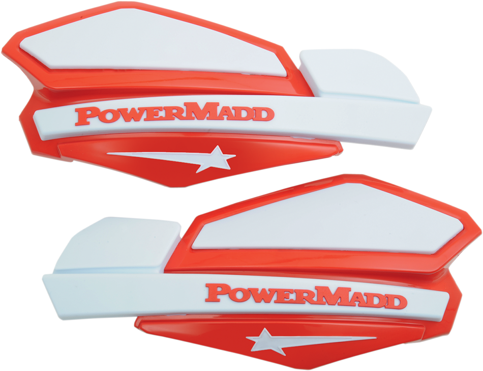 POWERMADD Handguards - Red/White 34222