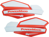 POWERMADD Handguards - Red/White 34222