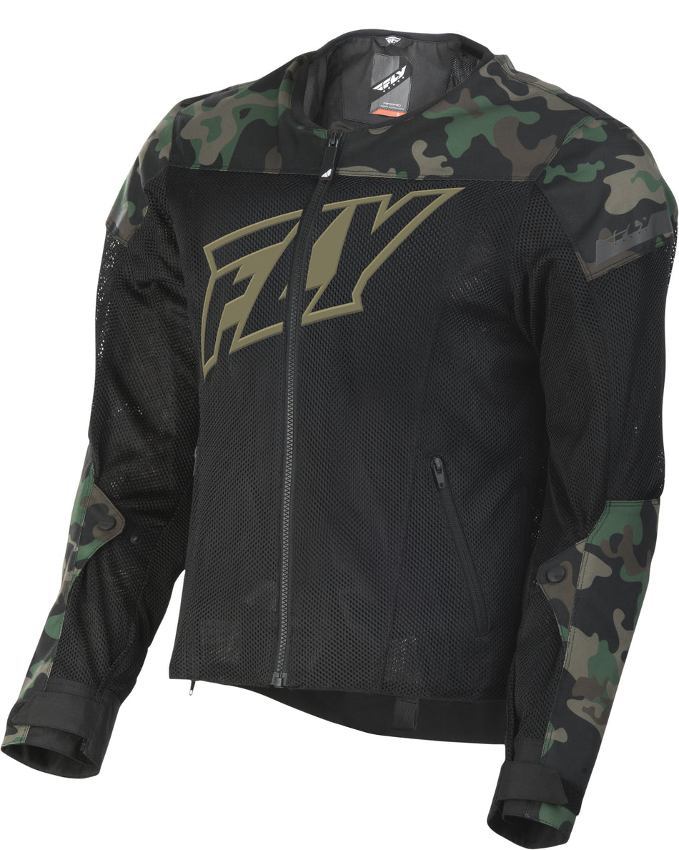FLY RACING Flux Air Jacket Camo 2x Not A Good Number #6179 477-4079~6