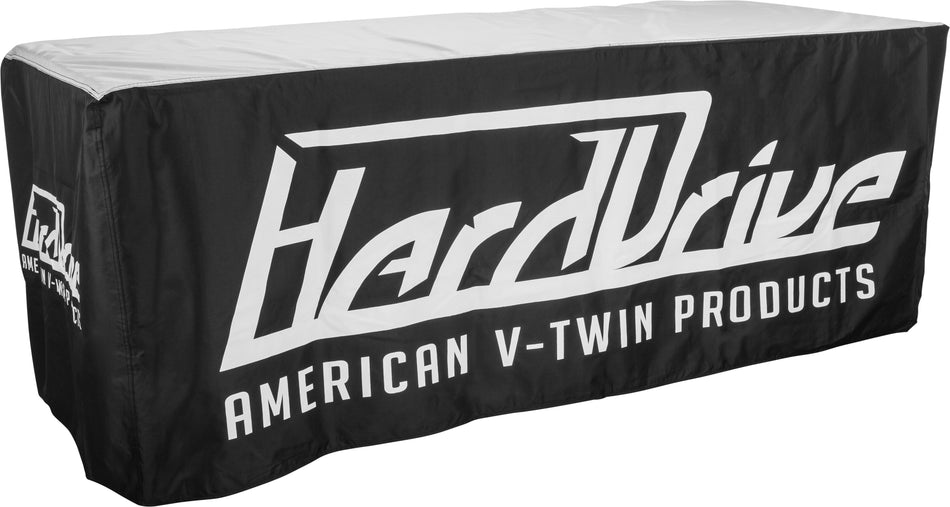 HARDDRIVE Table Cover Grey/Black 6' X 30" X 30" 810-9899