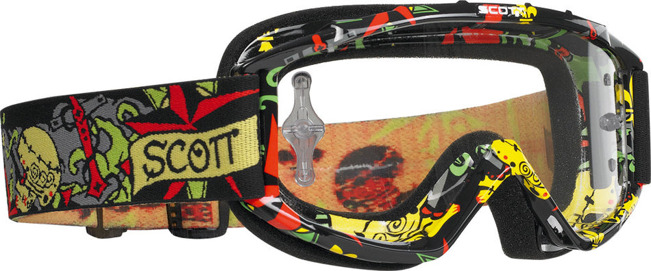 SCOTT 89si Pro Youth Goggle Captain W/Clear Lens 219810-2648102