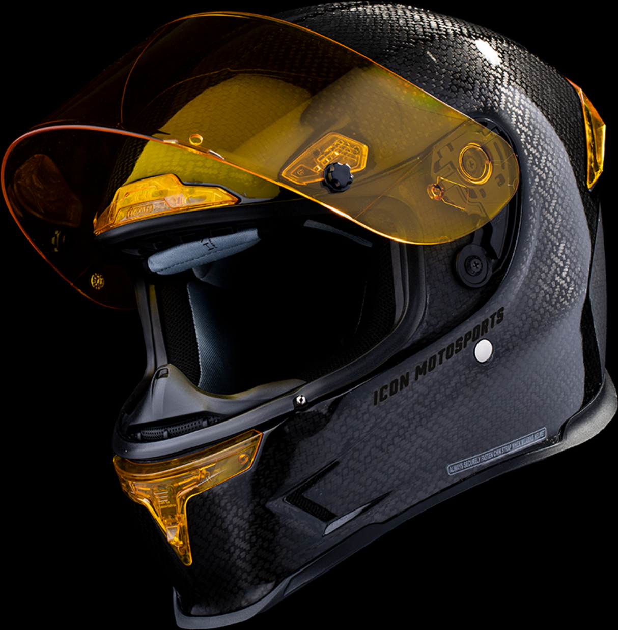 ICON Airframe Pro™ Helmet - Carbon 4Tress - Yellow - Small 0101-16660