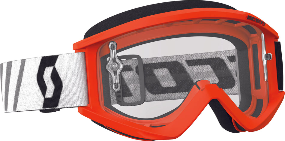 SCOTT Recoil Xi Goggle Orange W/Clear Lens 246485-1008113