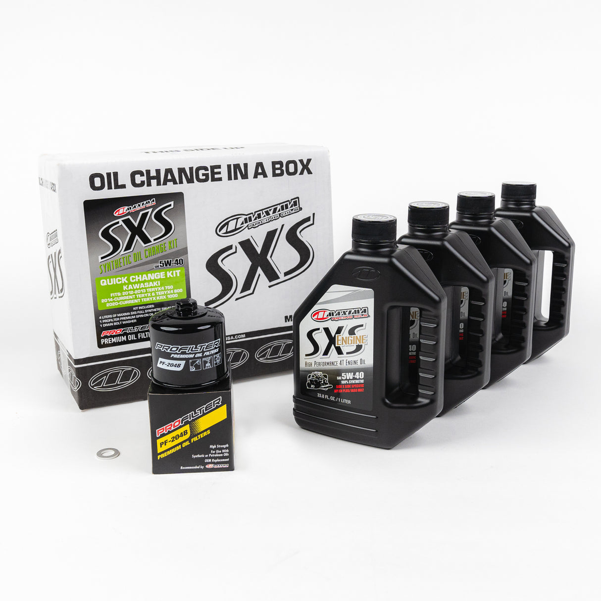 MAXIMASxs Quick Change Kit 5w-40 With Oil Filter Kaw Krx90-469013-KRX