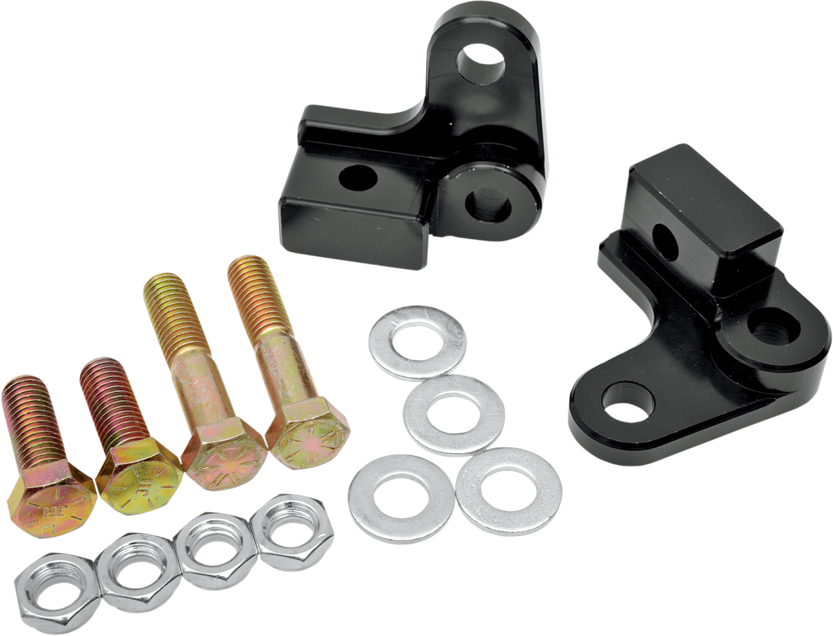 LA CHOPPERS Rear Lowering Kit - Black Powder Coated - Lowers 1" - Rear Lowering Kit - L'89-'99 XL LA-7500-03