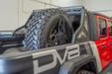 DV8 Offroad 2019+ Jeep Gladiator Universal Stand Up In-Bed Tire Carrier TCGL-02