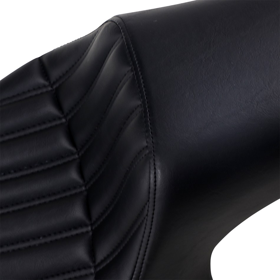 SADDLEMEN Seat - Profiler - 2-Up - Front Knuckle - Black  XV 950  Y13-16-047K