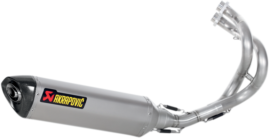 AKRAPOVIC Race Exhaust - Titanium ER-6N Ninja 650 2012-2016 S-K6R7-HT 1810-2129