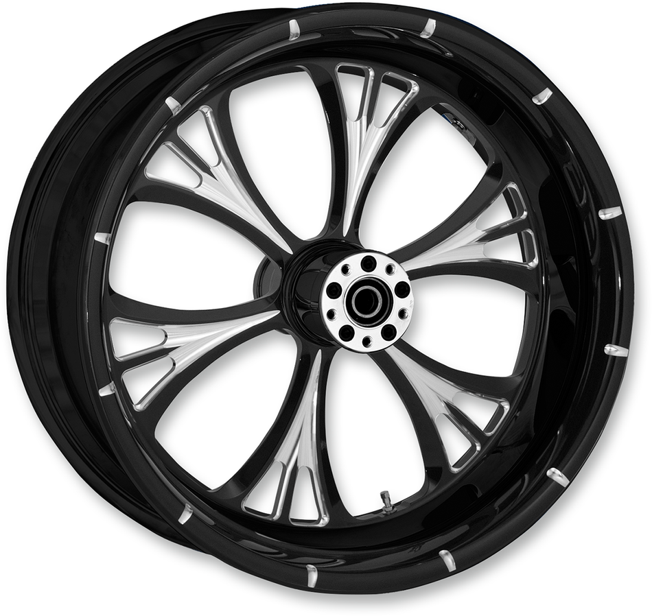 RC COMPONENTS Majestic Eclipse Rear Wheel - Single Disc/ABS - Black - 18"x5.50" - '09+ FLH 18550-9210-102E