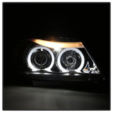 Spyder BMW E90 3-Series 06-08 (4 dr) Proj LED Halo Amber Reflctr Rplc Bulb Smke PRO-YD-BMWE9005-AM-S 5009029