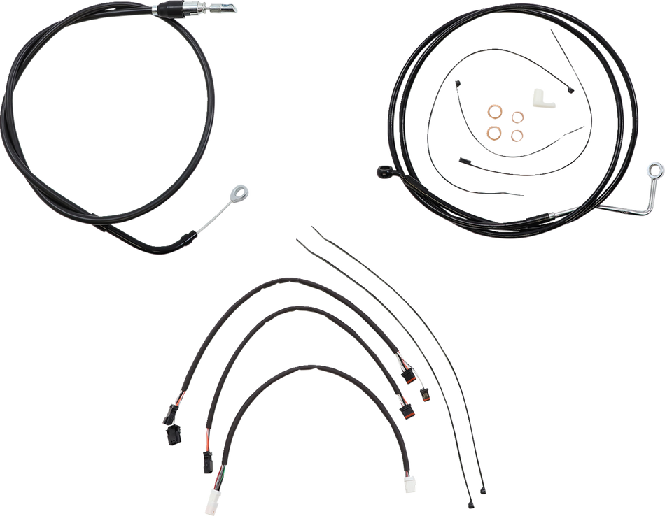 MAGNUM Control Cable Kit - XR - Black 4861171