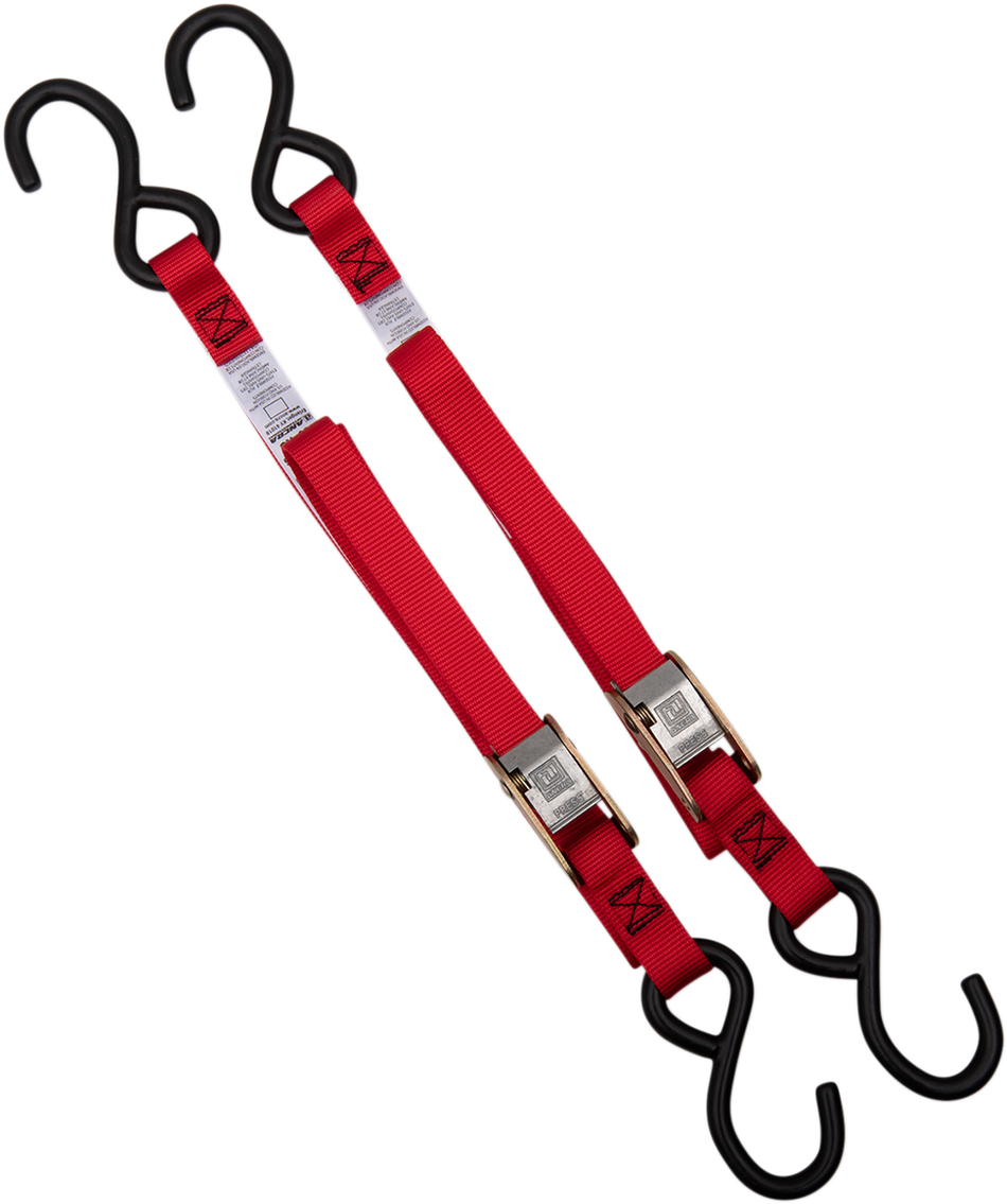 ANCRA Standard Tie-Downs - 1" x 5-1/2' - Red 40888-10